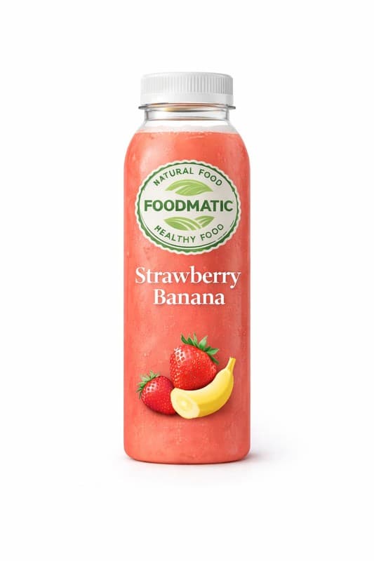 Strawberry Banana Juice (L)