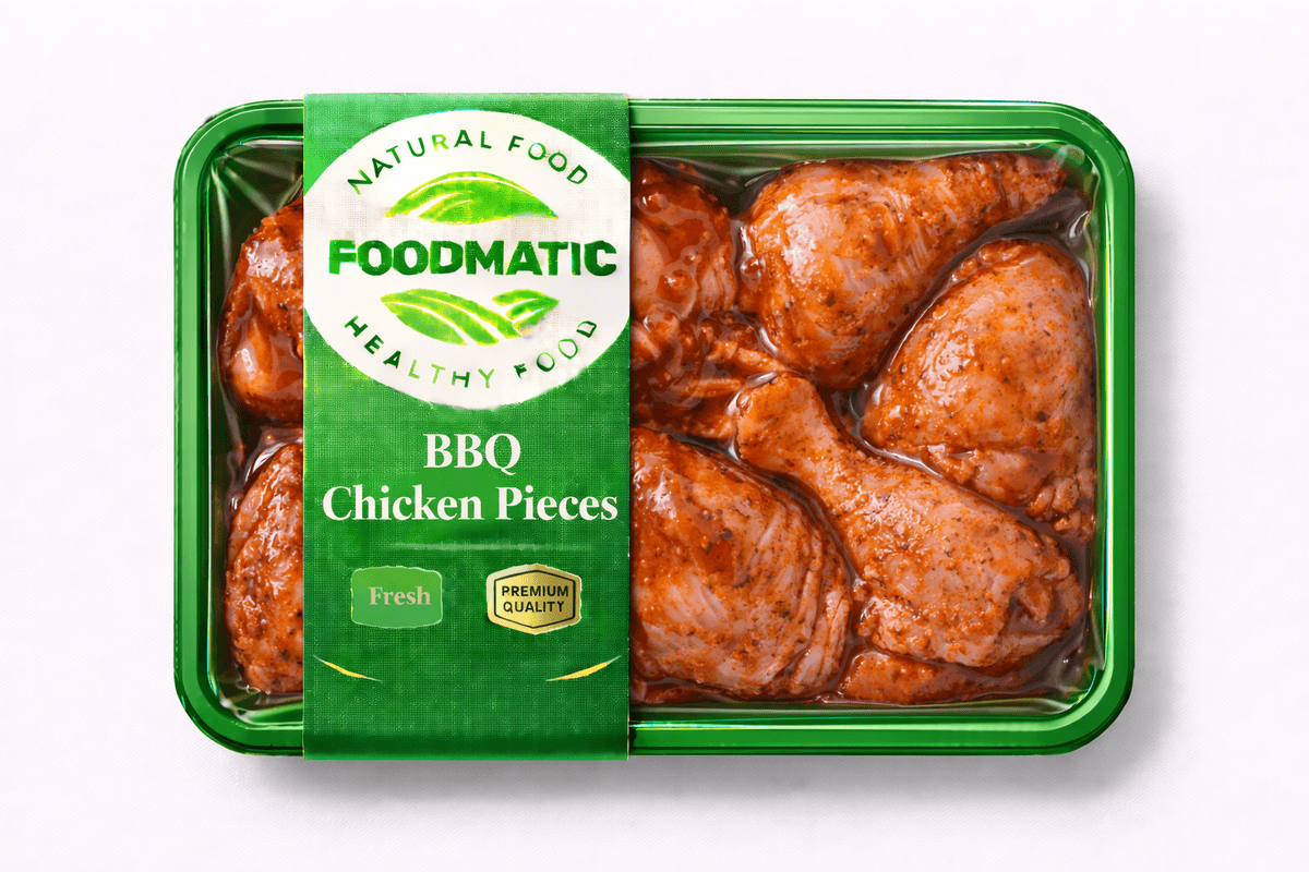 BBQ Chicken Pieces (1 kg)